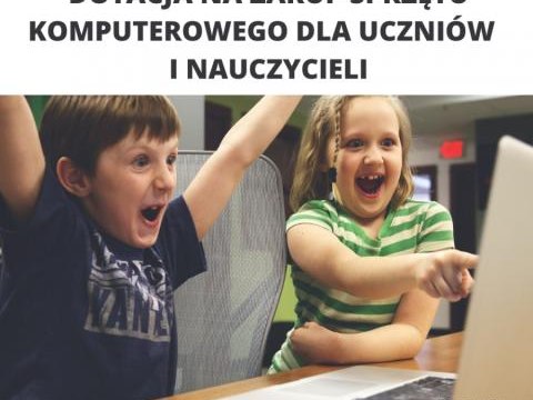 DOFINANSOWANIE NA ZAKUP SPRZĘTU KOMPUTEROWEGO