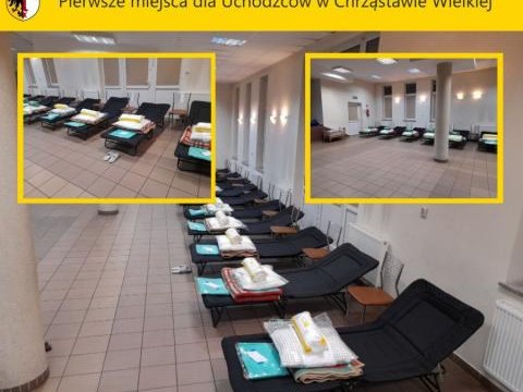 Pierwsze miejsca dla Uchodźców w Chrząstawie Wielkiej