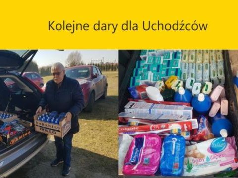 Kolejne dary dla Uchodźców