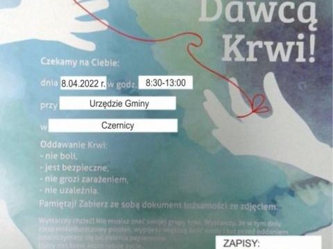 Zostań Honorowym Dawcą Krwi