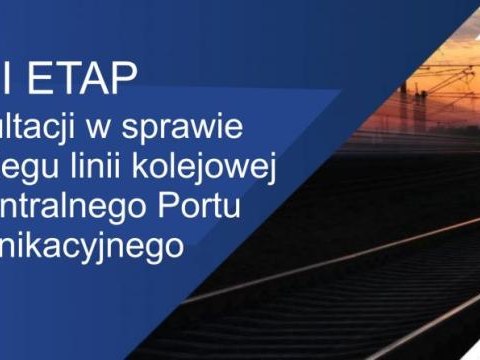 II Etap konsultacji w sprawie Kolei Dużych Prędkości