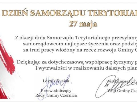 DZIEŃ SAMORZĄDU TERYTORIALNEGO