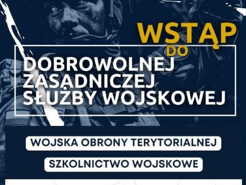 Wstąp do dobrowolnej zasadniczej służby wojskowej