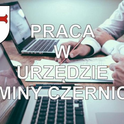 Praca na stanowisku pomocy administracyjnej w UG Czernica