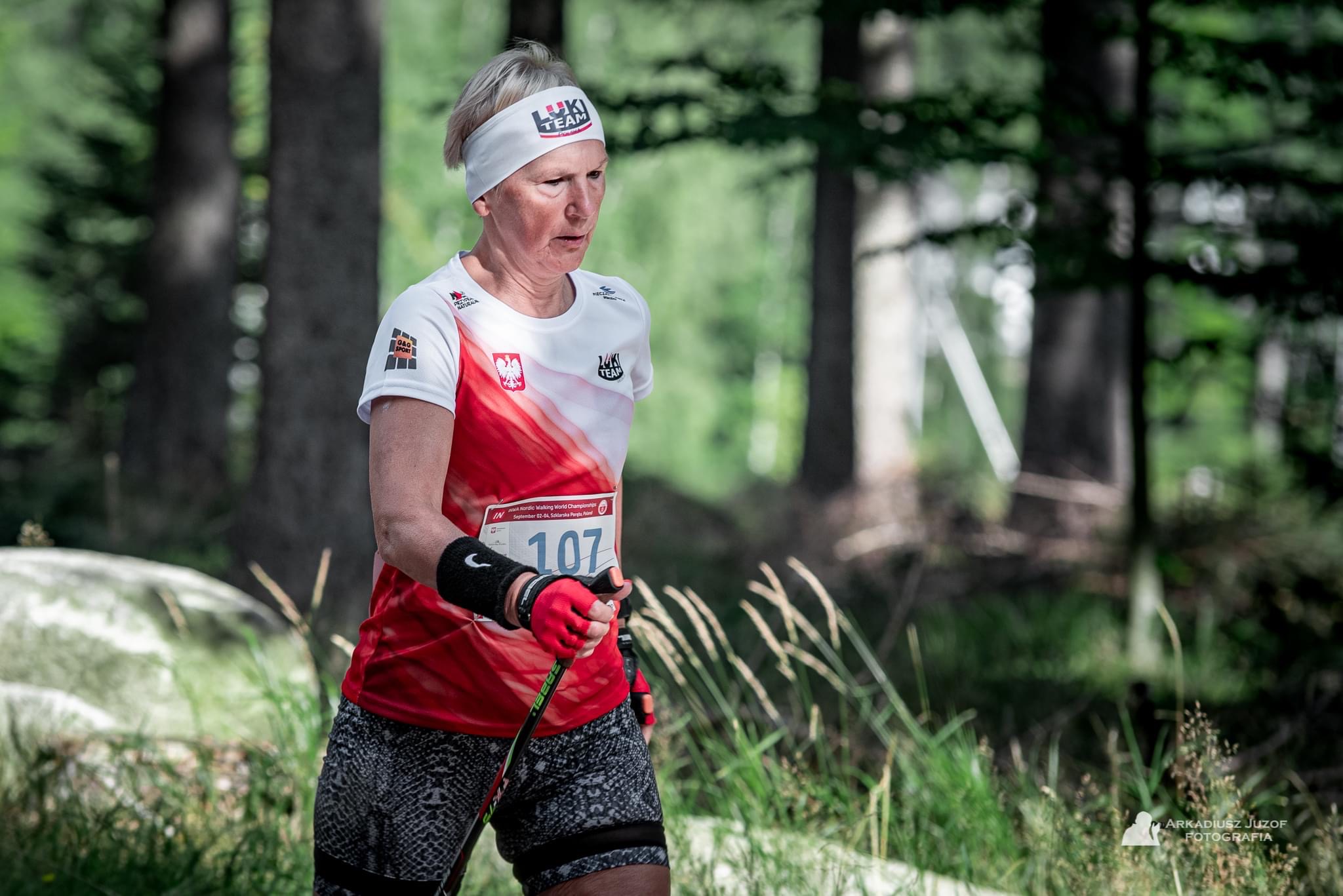Mieszkanka Chrząstawy Wielkiej Mistrzynią Świata w Nordic Walking!