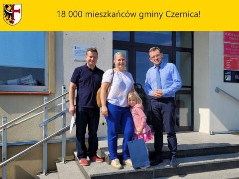 18 000 mieszkańców gminy Czernica!