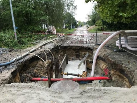 Remont odcinka ul. Jesionowej w Nadolicach Wielkich