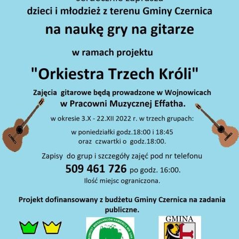 Nauka gry na gitarze dla dzieci i młodzieży