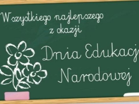 Życzenia z okazji Dnia Edukacji Narodowej