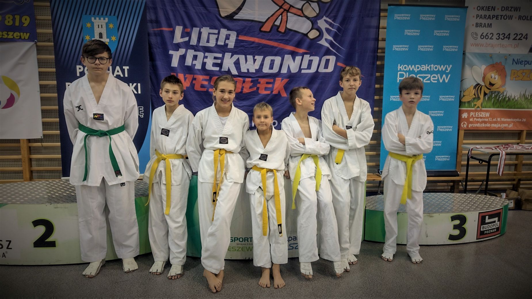 Pierwsze zawody dobrzykowickiego klubu Taekwondo za nami.