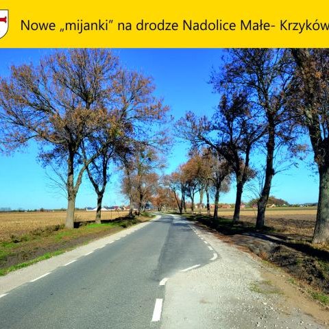 Nowe „mijanki” na drodze Nadolice Małe- Krzyków