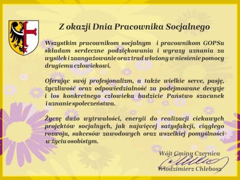 Dzień Pracownika Socjalnego