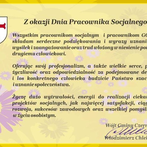 Dzień Pracownika Socjalnego