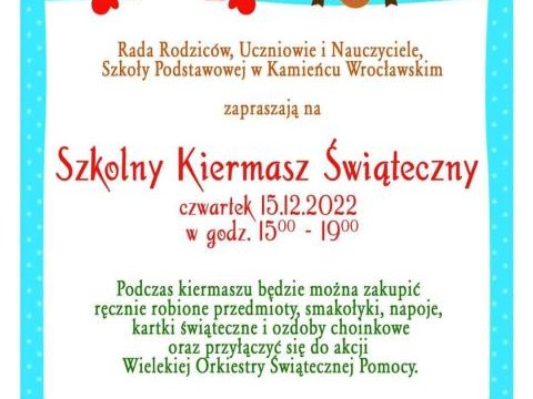 Szkolny Kiermasz Świąteczny