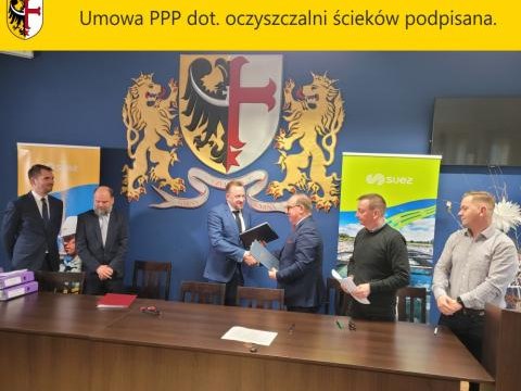 Umowa PPP dot. oczyszczalni ścieków podpisana.