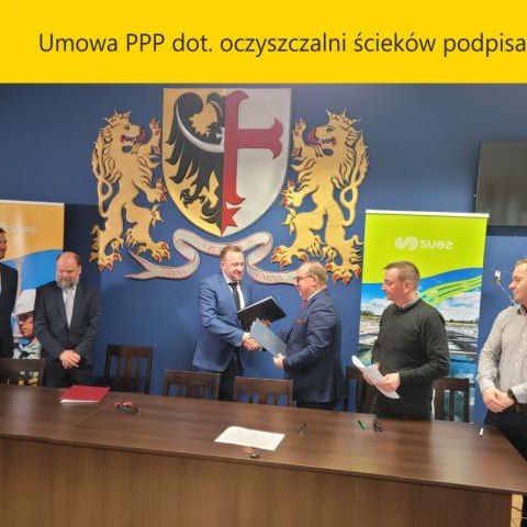 Umowa PPP dot. oczyszczalni ścieków podpisana.