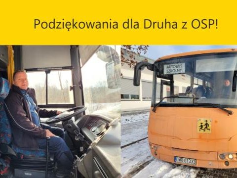 Podziękowania dla Druha z OSP!