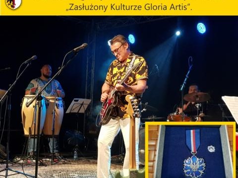 Mieszkaniec gminy Czernica odznaczony medalem „Zasłużony Kulturze Gloria Artis”.