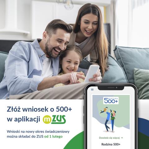 Wnioski o 500+ do złożenia od 1 lutego 2023 r.