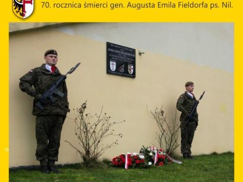 70. rocznica śmierci gen. Augusta Emila Fieldorfa ps. Nil.