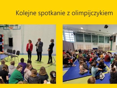 Kolejne spotkanie z olimpijczykiem