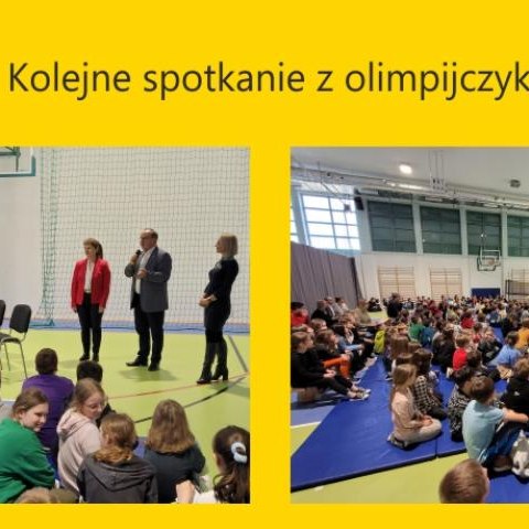 Kolejne spotkanie z olimpijczykiem