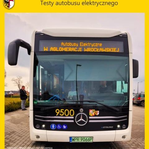 Testy autobusu elektrycznego