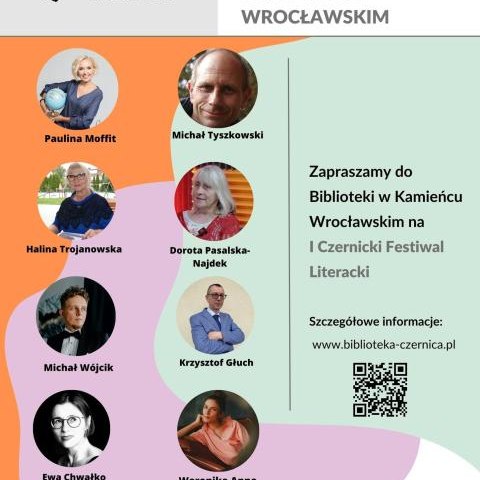 Serdecznie zapraszamy na I Czernicki Festiwal Literacki