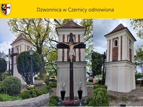 Dzwonnica pożarowa w Czernicy odnowiona