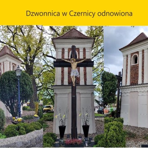 Dzwonnica pożarowa w Czernicy odnowiona