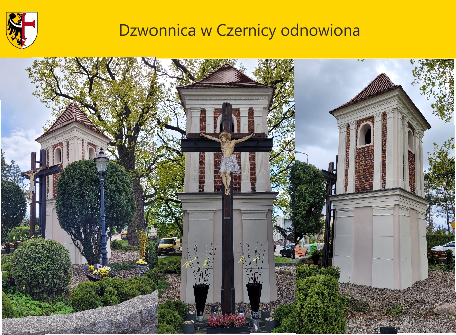 Dzwonnica pożarowa w Czernicy odnowiona