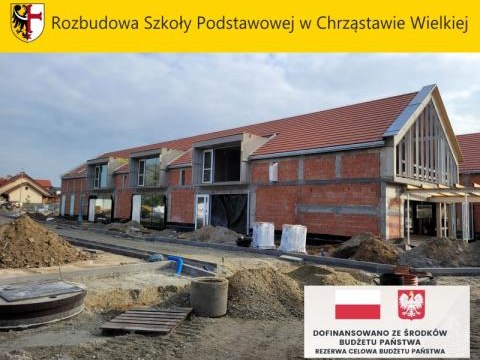 Rozbudowa Szkoły Podstawowej w Chrząstawie Wielkiej