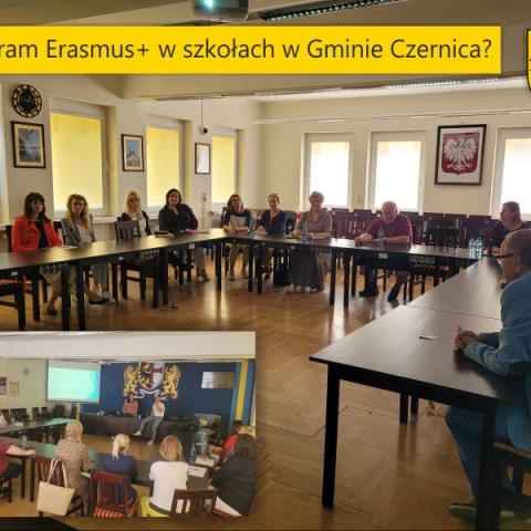 Program Erasmus+ w szkołach w Gminie Czernica?