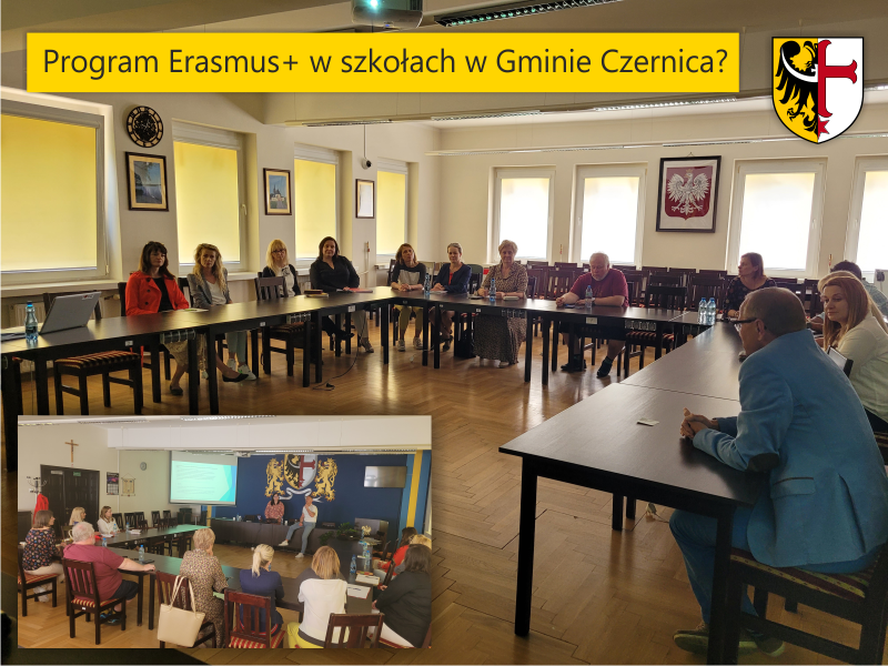 Program Erasmus+ w szkołach w Gminie Czernica?