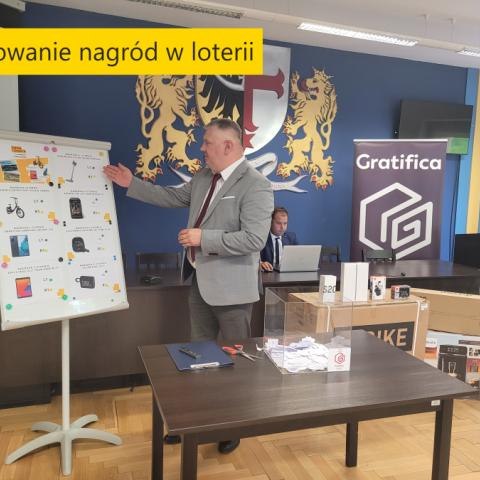 Losowanie nagród w loterii