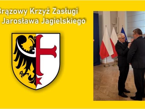 Brązowy Krzyż Zasługi dla Jarosława Jagielskiego