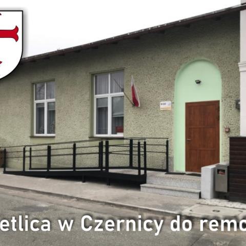 Świetlica w Czernicy do remontu