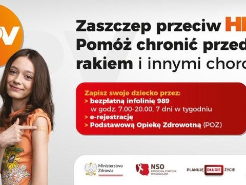 Bezpłatne szczepienia przeciw HPV