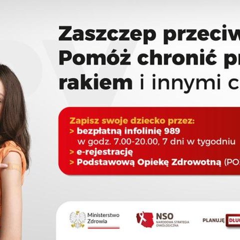 Bezpłatne szczepienia przeciw HPV