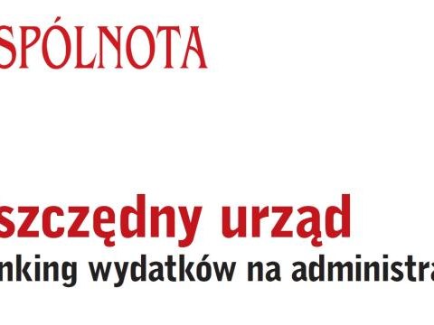 Gmina Czernica najmniej wydająca na administrację