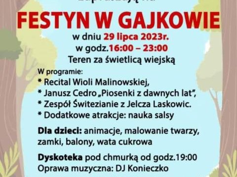 FESTYN W GAJKOWIE