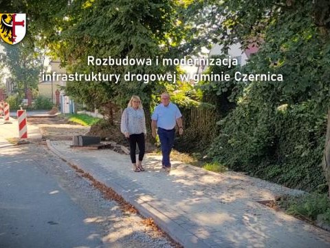 Rozbudowa i modernizacja infrastruktury drogowej w gminie Czernica