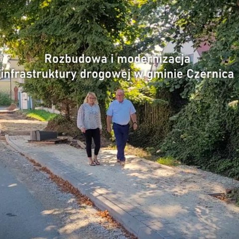 Rozbudowa i modernizacja infrastruktury drogowej w gminie Czernica