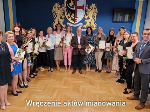 Wręczenie aktów mianowania