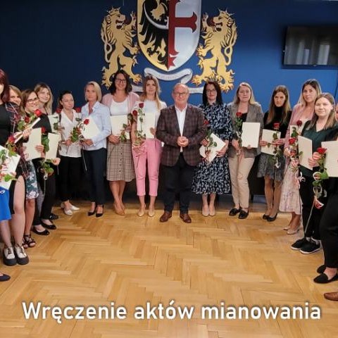 Wręczenie aktów mianowania