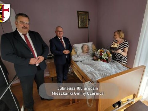 Jubileusz 100 urodzin Mieszkanki Gminy Czernica