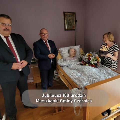 Jubileusz 100 urodzin Mieszkanki Gminy Czernica