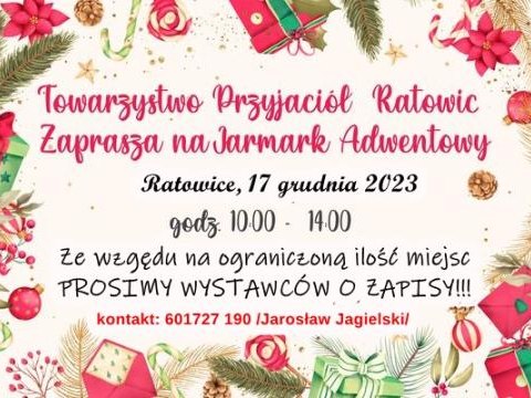 Zapisy na Jarmark Adwentowy