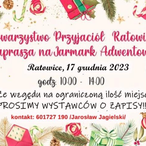 Zapisy na Jarmark Adwentowy