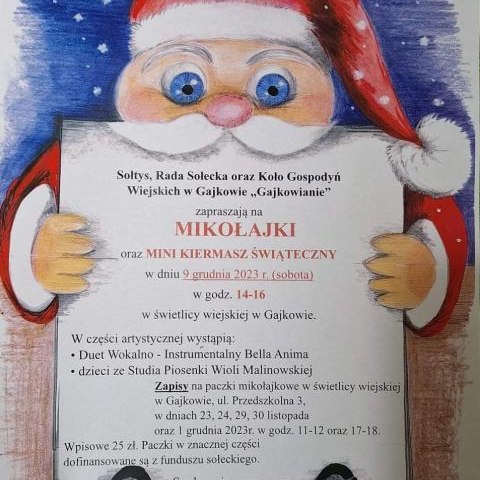 Mikołajki w Gajkowie